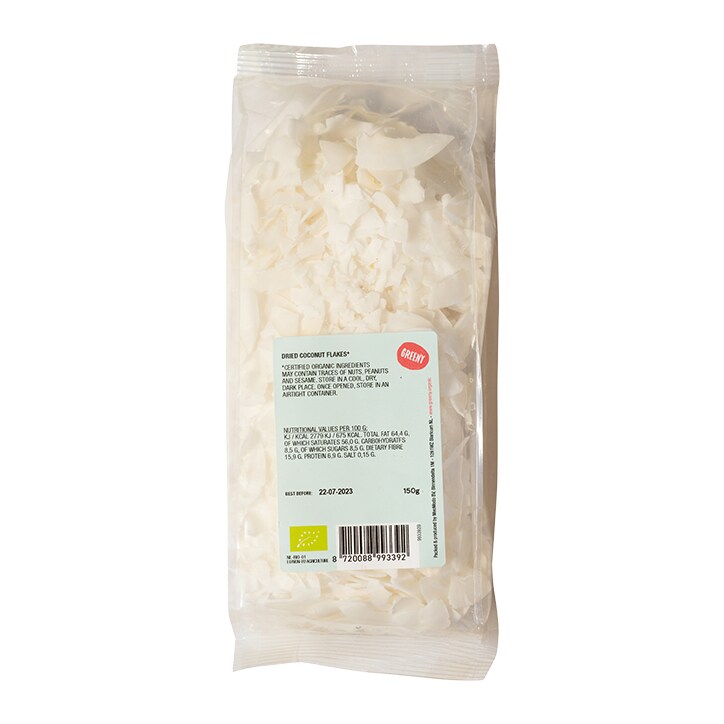 Greeny Organic Coconut Flakes 150g image 2