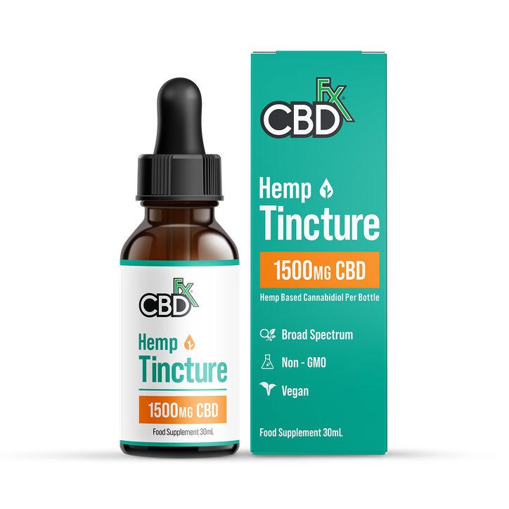 CBDfx 1500mg CBD Oil Natural Flavour 30ml image 1