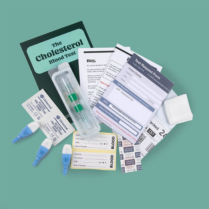 Ivie Cholesterol Blood Test At-home Testing Kit