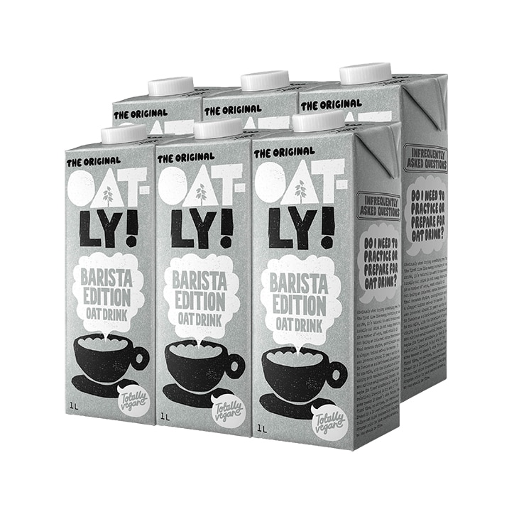 Oatly Oat Drink Barista Edition 6 x 1L image 1
