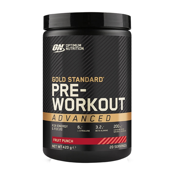 Optimum Nutrition Gold Standard Pre-Workout Advanced Fruit Punch 420g-1