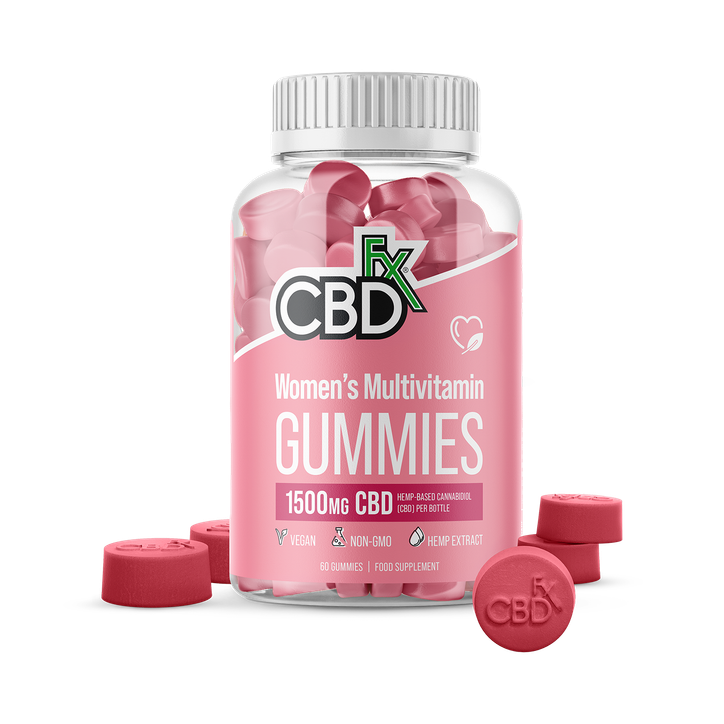 CBDFX Women's Multivitamin CBD Gummies 1500mg 60 Gummies image 1