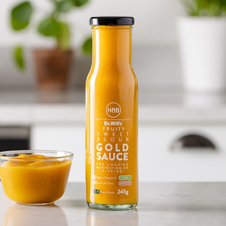 Holland & Barrett Fruity Sweet & Sour Gold Sauce 245g-1