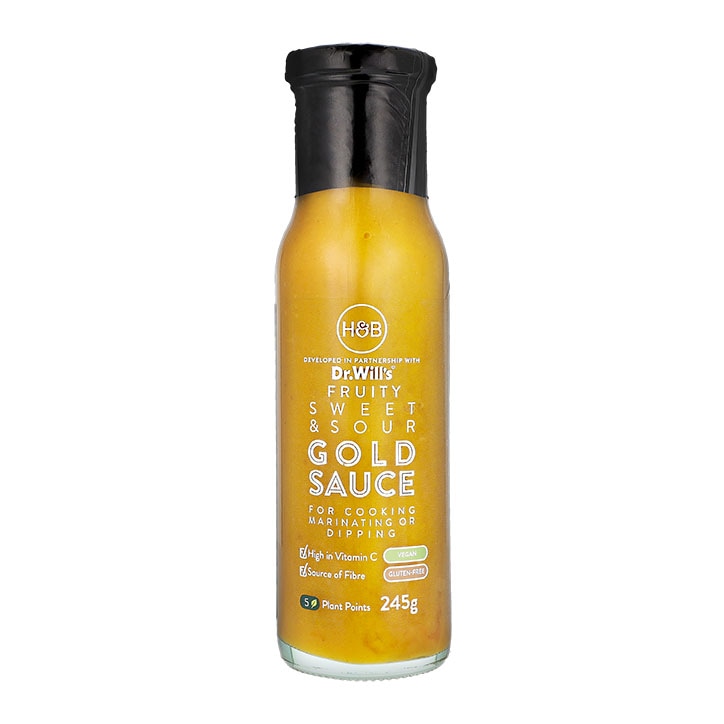 Holland & Barrett Fruity Sweet & Sour Gold Sauce 245g-4