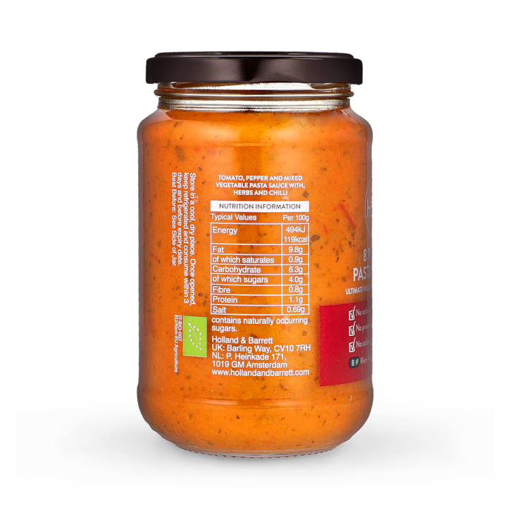 Holland & Barrett 8 Plant Pasta Sauce 340g image 2