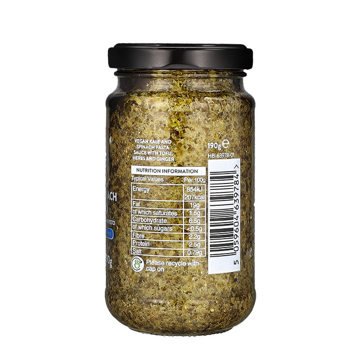 Holland & Barrett Kale & Spinach Pesto 190g