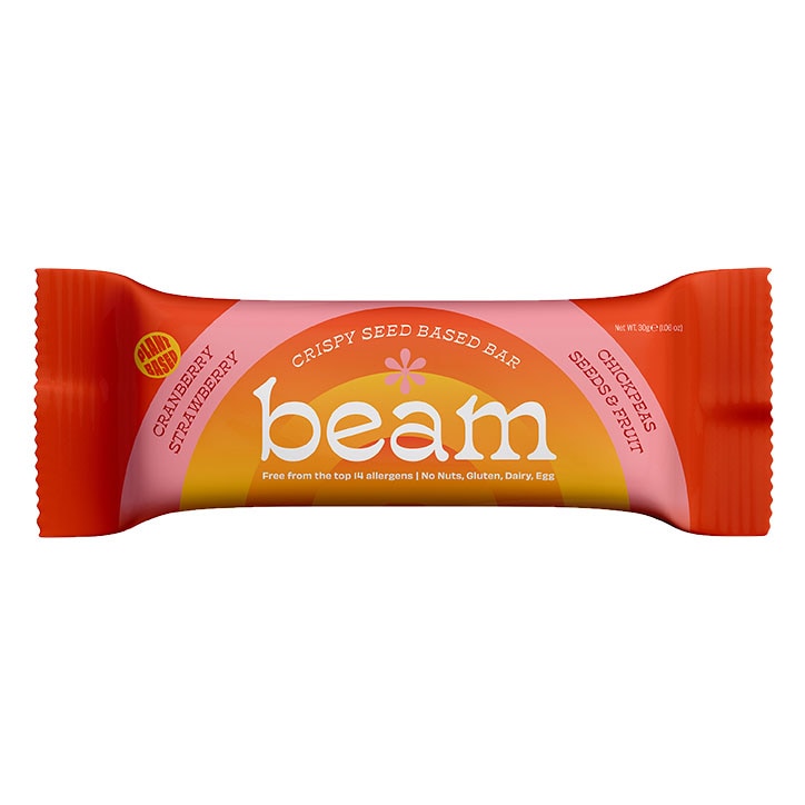 Beam Seed Bar Cranberry Strawberry 30g