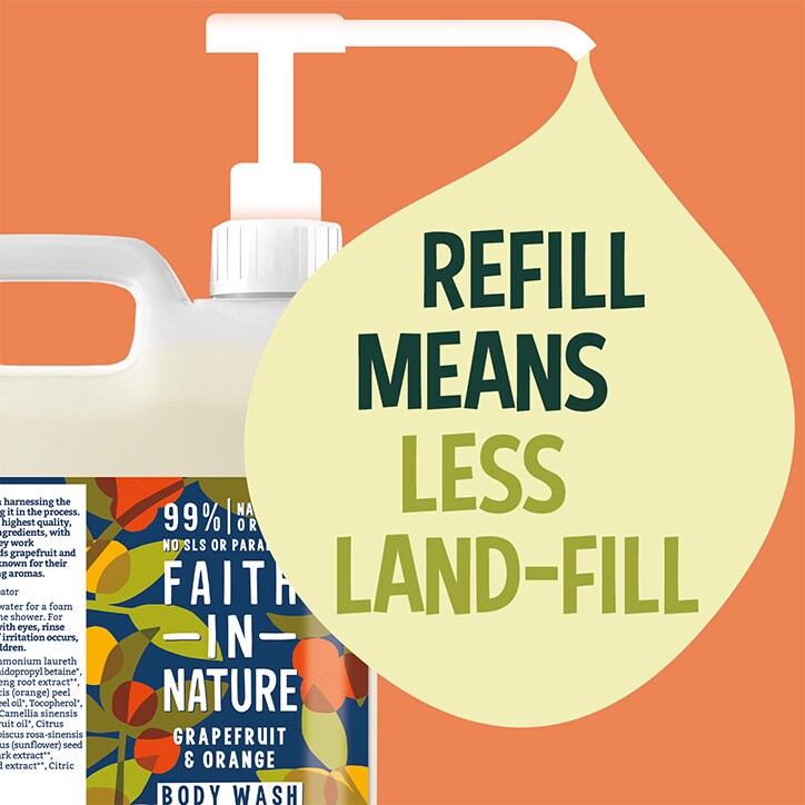 Faith in Nature Grapefruit & Orange Body Wash 2.5L
