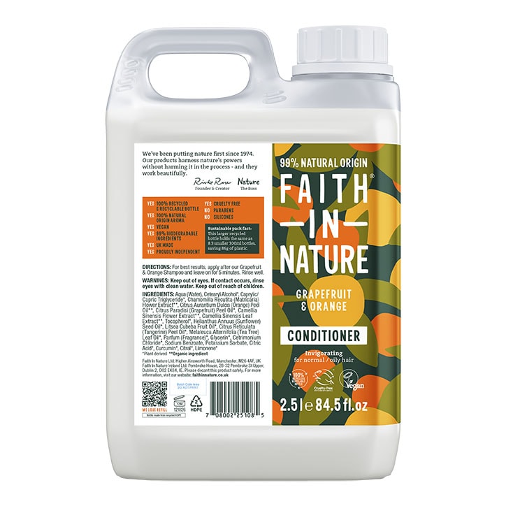 Faith in Nature Grapefruit & Orange Conditioner 2.5L