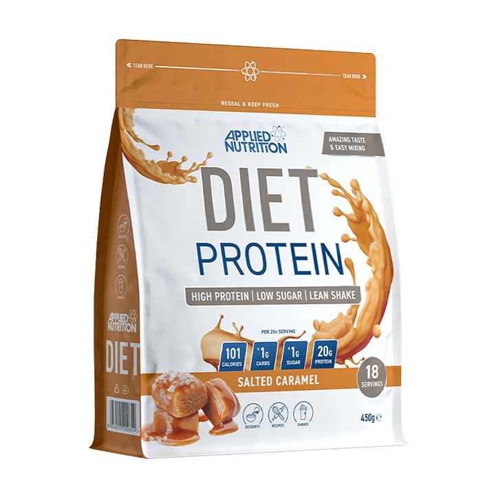 Applied Nutrition Diet Protein Powder Salted Caramel 450g-1