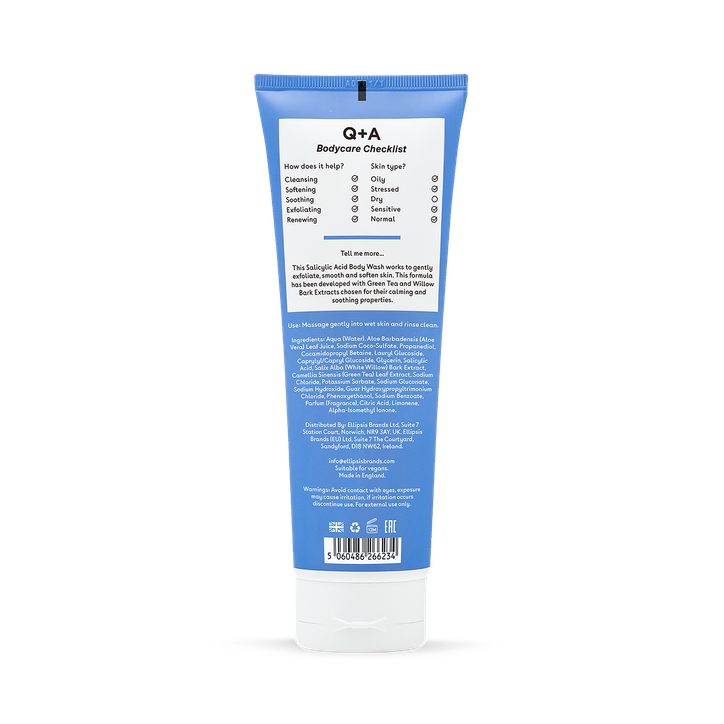 Q+A Salicylic Acid Body Wash 250ml image 2