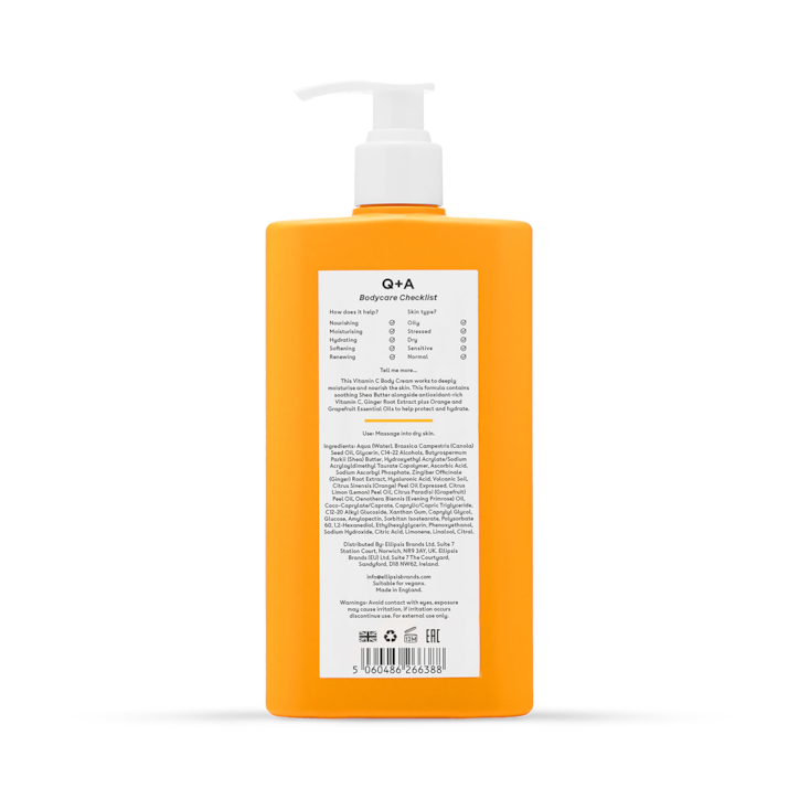 Q+A Vitamin C Body Cream 250ml image 2