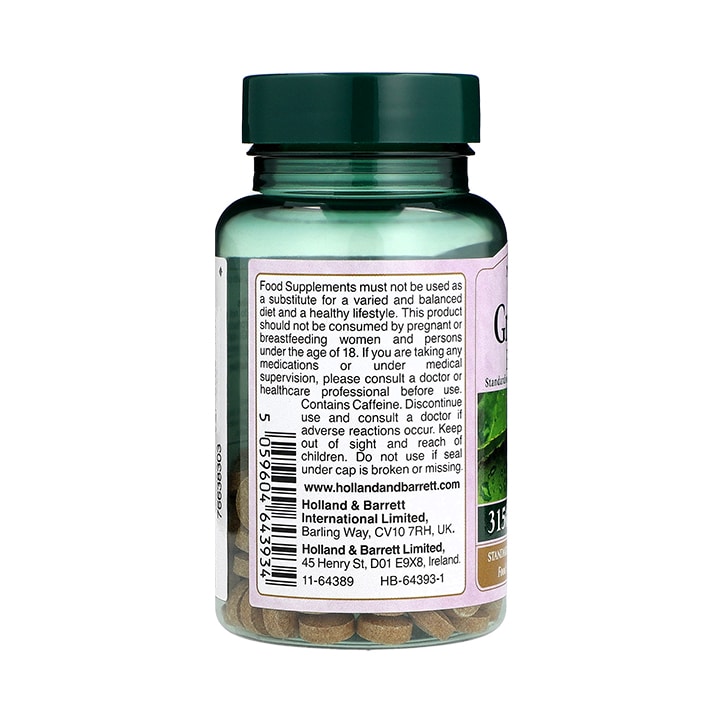 Nature's Garden Green Tea 315mg 100 Tablets image 3