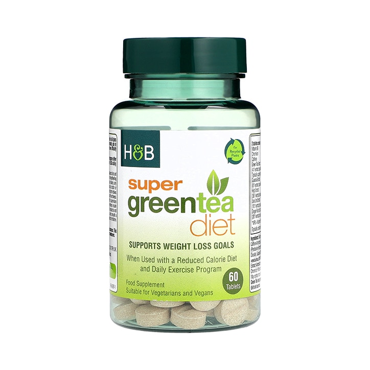 Holland & Barrett Super Green Tea Diet 60 Tablets-1