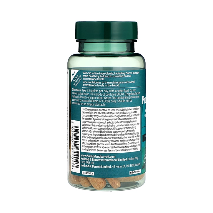 Holland & Barrett Prostate Formula 60 Tablets image 3