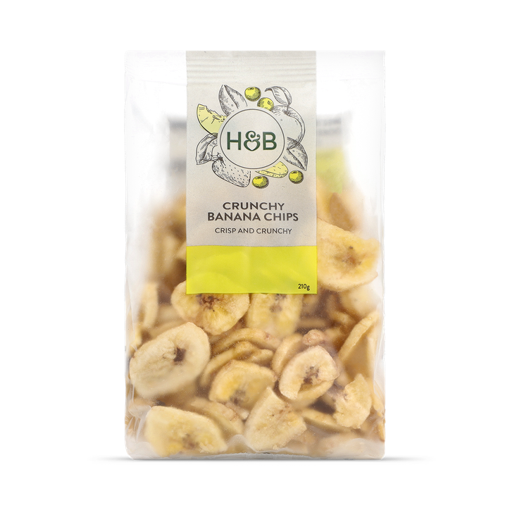 Holland & Barrett Crunchy Banana Chips 210G