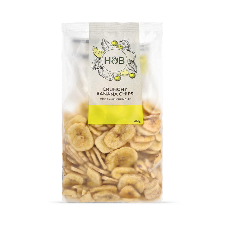 Holland & Barrett Crunchy Banana Chips 420G