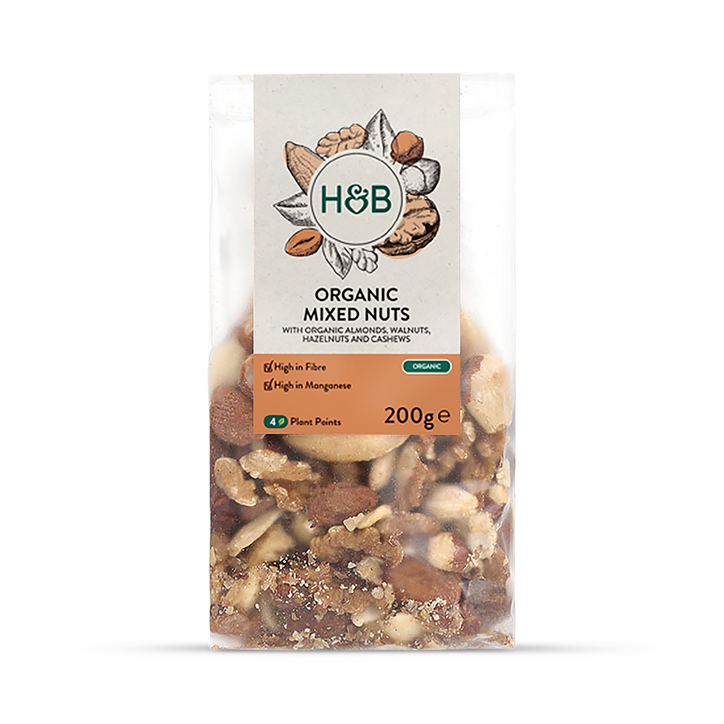 Holland & Barrett Organic Mixed Nuts 200g image 1