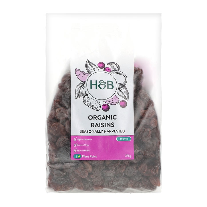 Holland & Barrett Organic Raisins 375g-1