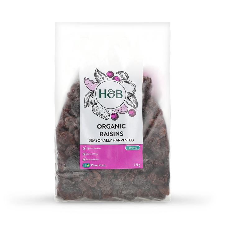 Holland & Barrett Organic Raisins 375G