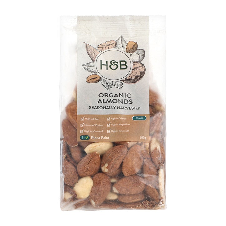 Holland & Barrett Organic Almonds 200g-1