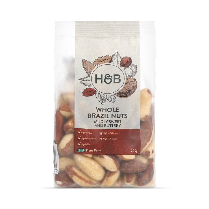 Holland & Barrett Whole Brazil Nuts 200G