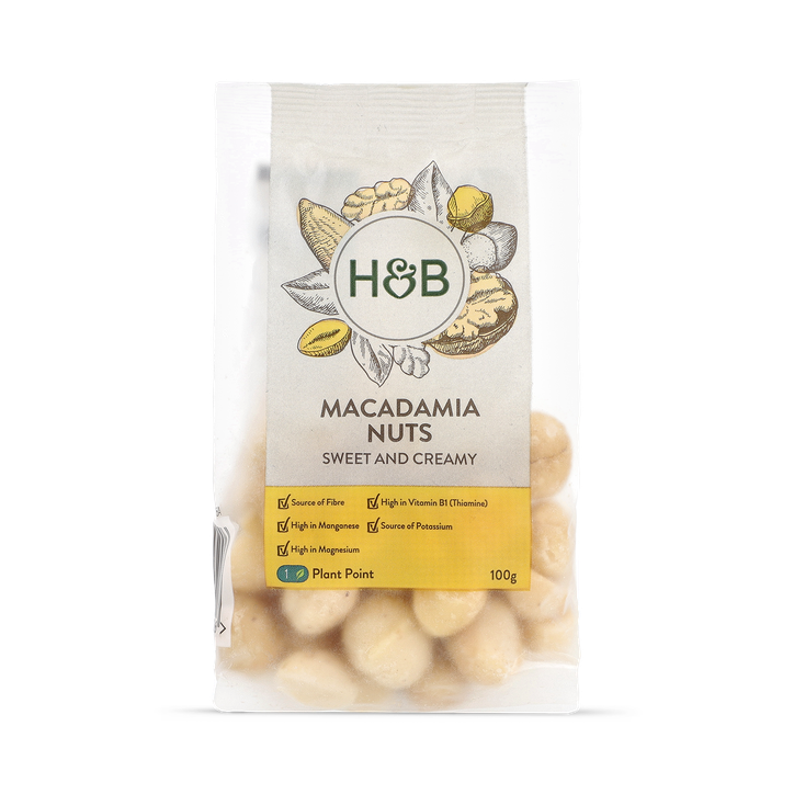 Holland & Barrett Macadamia Nuts 100G