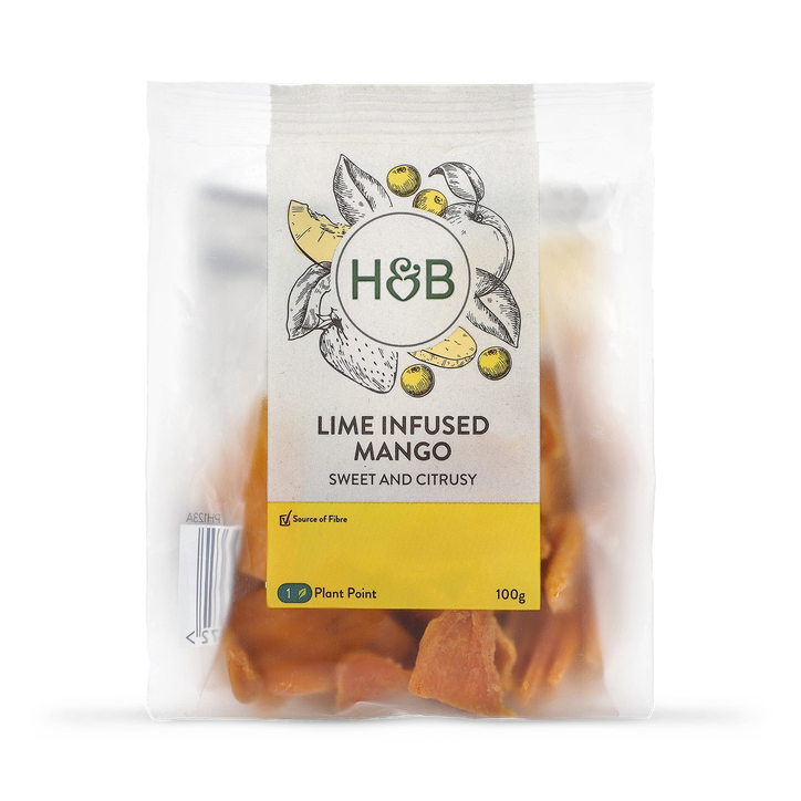 Holland & Barrett Lime Infused Mango 100g