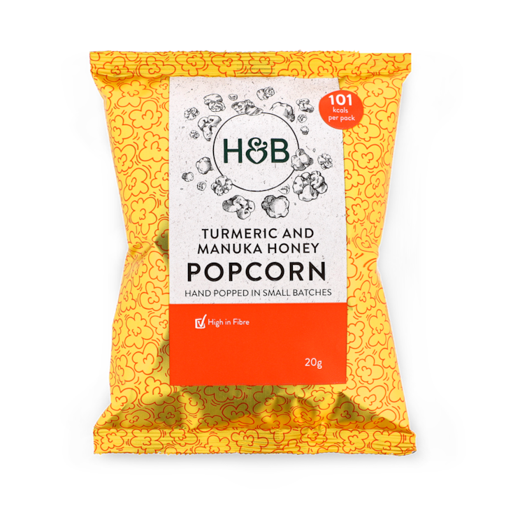 Holland & Barrett Turmeric & Manuka Honey Popcorn 20g image 1