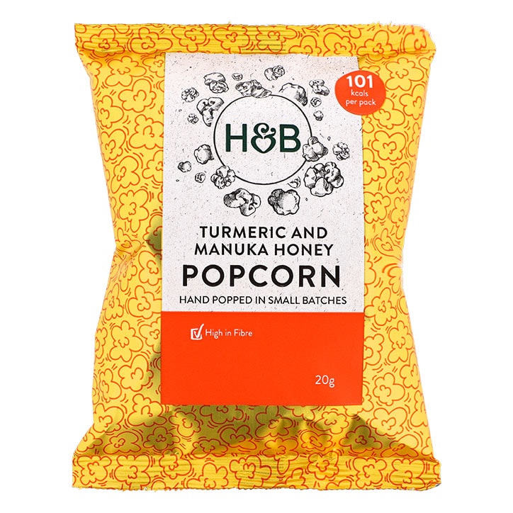 Holland & Barrett Popcorn Turmeric & Manuka Honey 20g-4