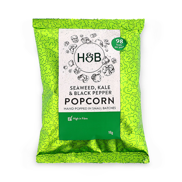 Holland & Barrett Popcorn Seaweed, Kale & Black Pepper 18g image 1