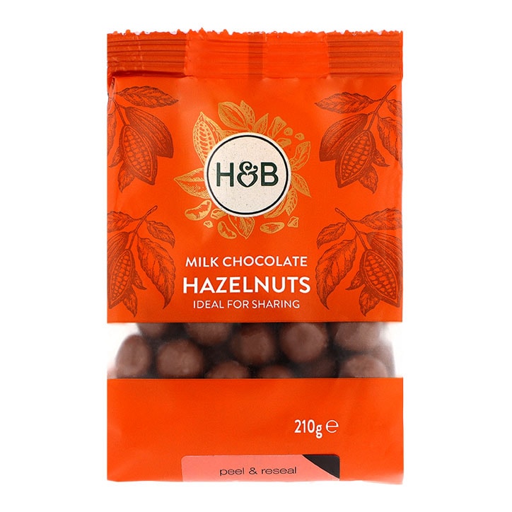 Holland & Barrett Milk Chocolate Hazelnuts 210g-1