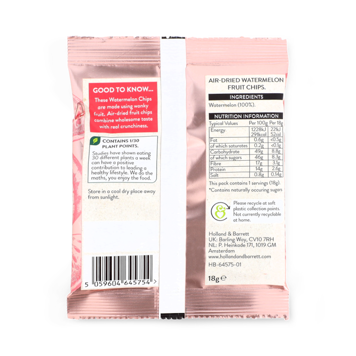 Holland & Barrett Watermelon Chips 18g image 2