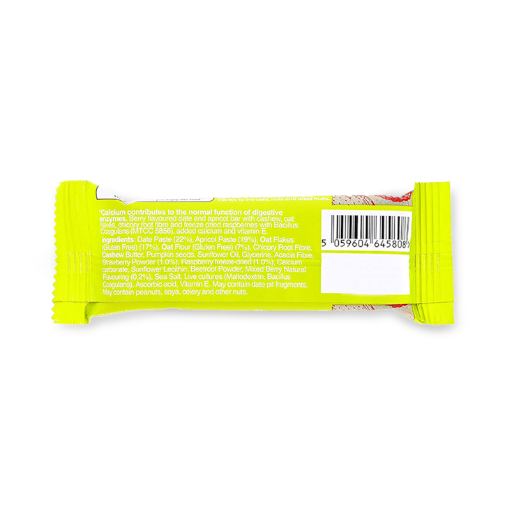 Holland & Barrett Tummy Love Red Berry Bar with Benefits 40g image 2