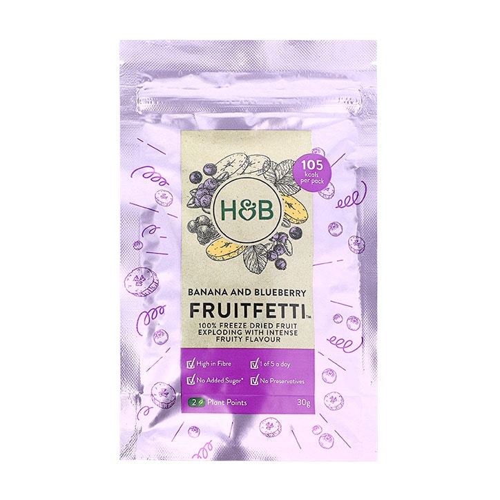 Holland & Barrett Fruitfetti Banana & Blueberry 30g