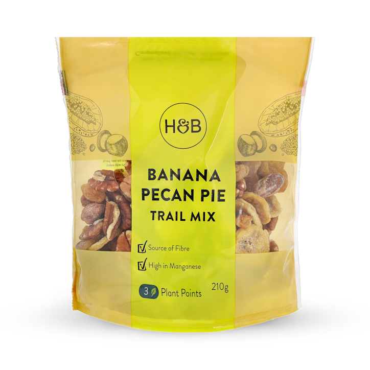 Holland & Barrett Banana Pecan Pie Trail Mix 210g image 1