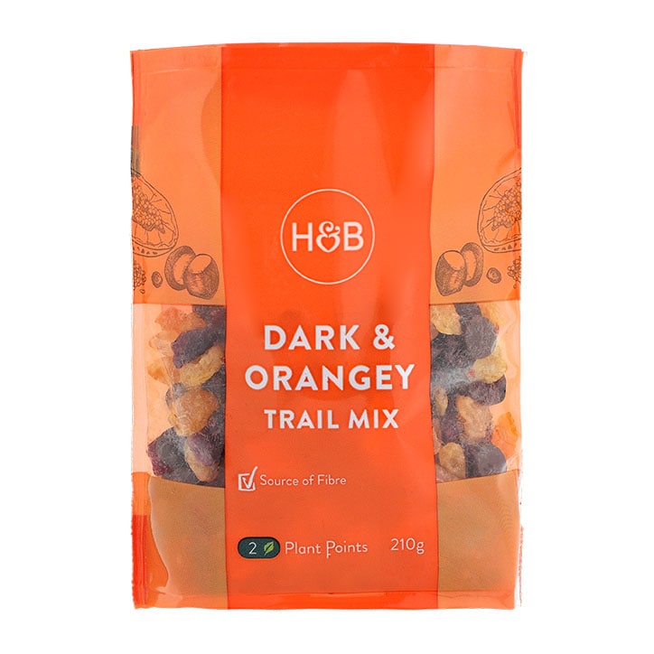 Holland & Barrett Dark & Orangey Trail Mix 210g