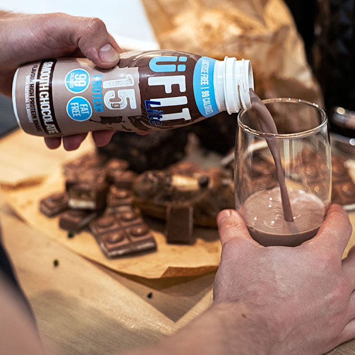 UFIT High Protein Shake Smooth Chocolate Lite 310ml