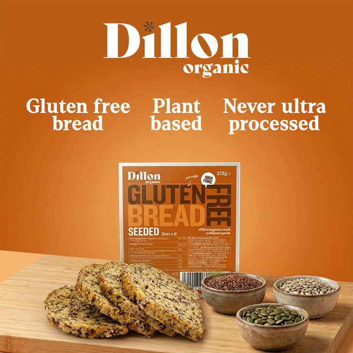 Dillon Organic Sliced Gluten Free Seeded Bread 275g image 2
