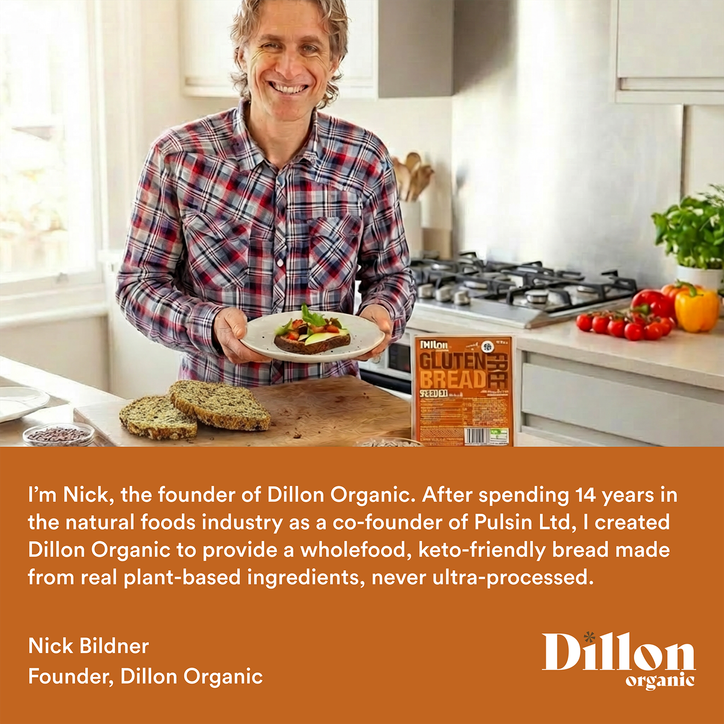 Dillon Organic Sliced Gluten Free Seeded Bread 275g image 4