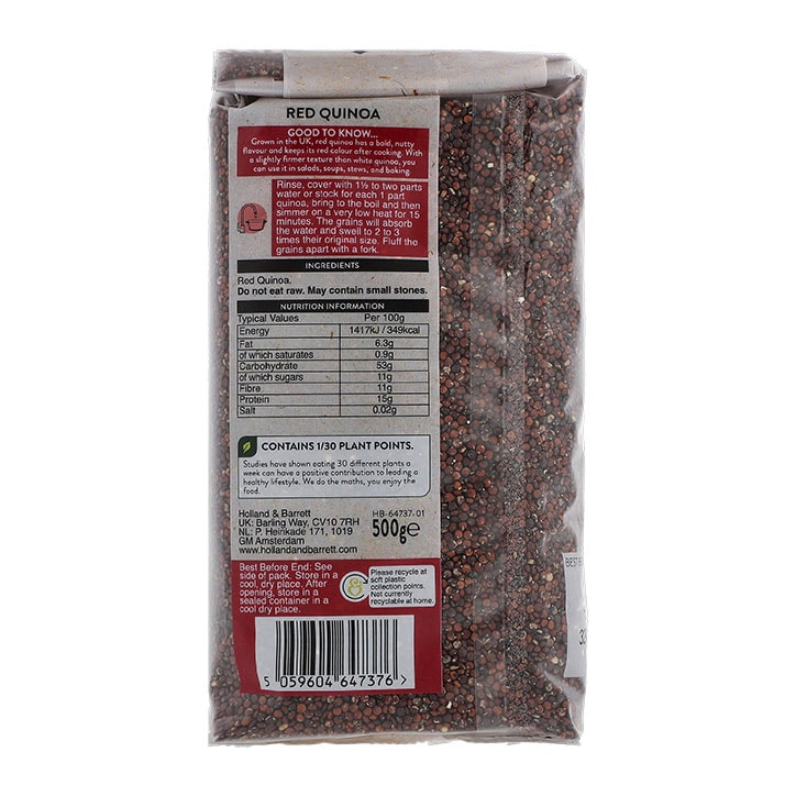 Holland & Barrett Red Quinoa 500g-2
