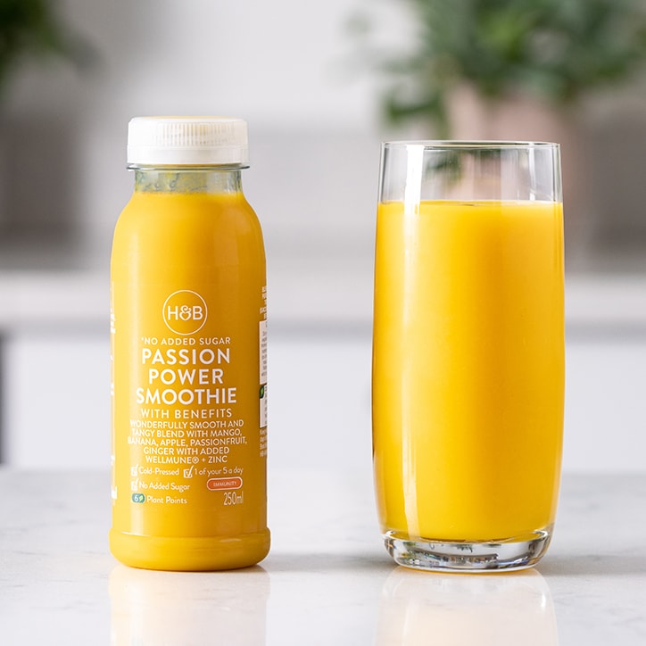 Holland & Barrett Passion Power Smoothie with Benefits 250ml image 1