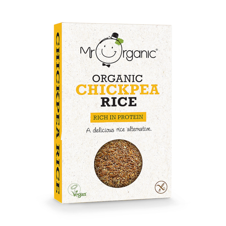 Mr Organic Chickpeas Protein Rice 250g image 1