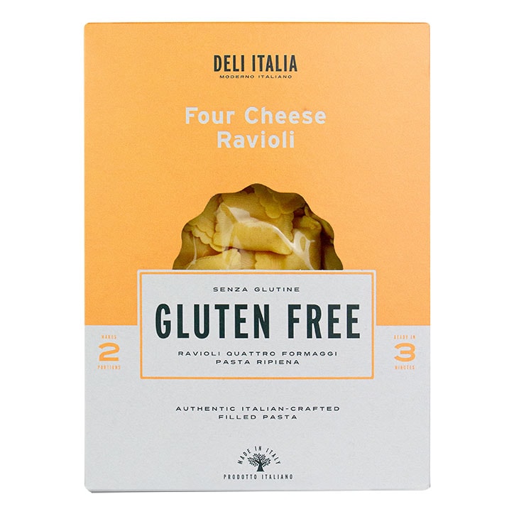 Deli Italia Four Cheese Gluten Free Ravioli 250g