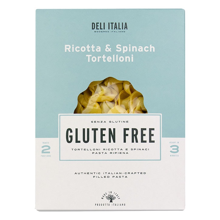 Deli Italia Ricotta & Spinach Gluten Free Tortelloni 250g