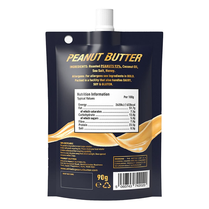 Athletic Peanut Butter Sea Salted 90g