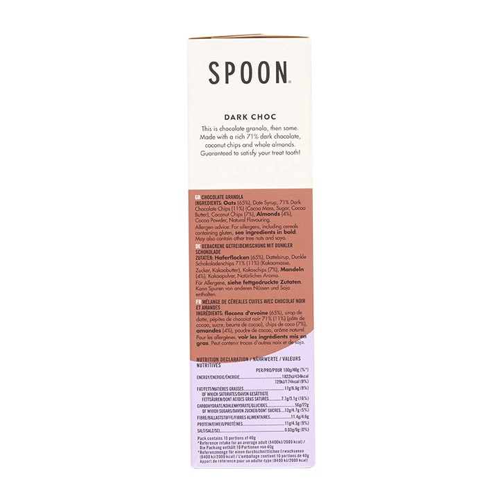 Spoon Dark Chocolate Granola 400g-2
