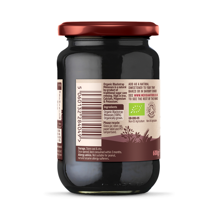 Meridian Organic Blackstrap Molasses 600g image 2