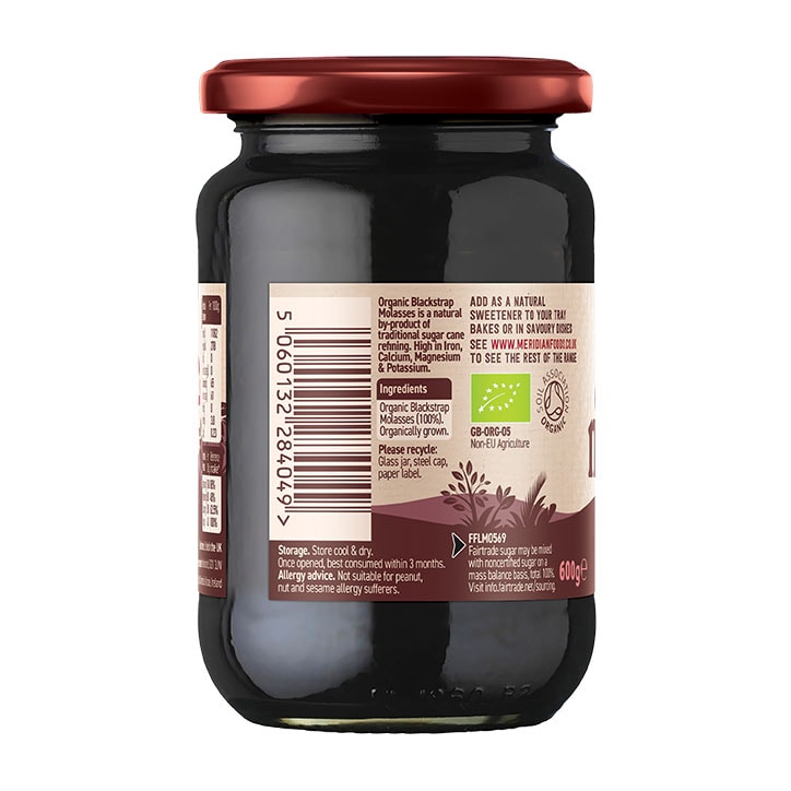 Meridian Organic & Fairtrade Blackstrap Molasses 600g-3