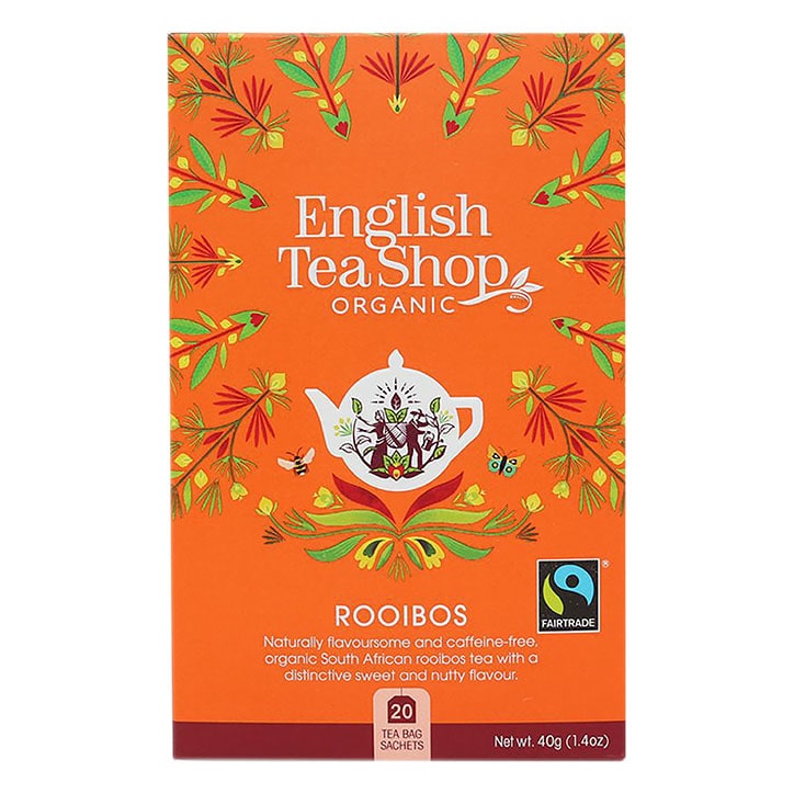 English Tea Shop Organic Rooibos 20 Tea Bags